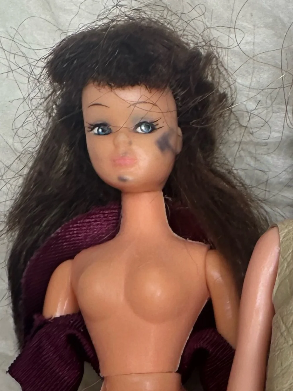 Vintage 1970 Dawn Doll  & vogue glitter girls
